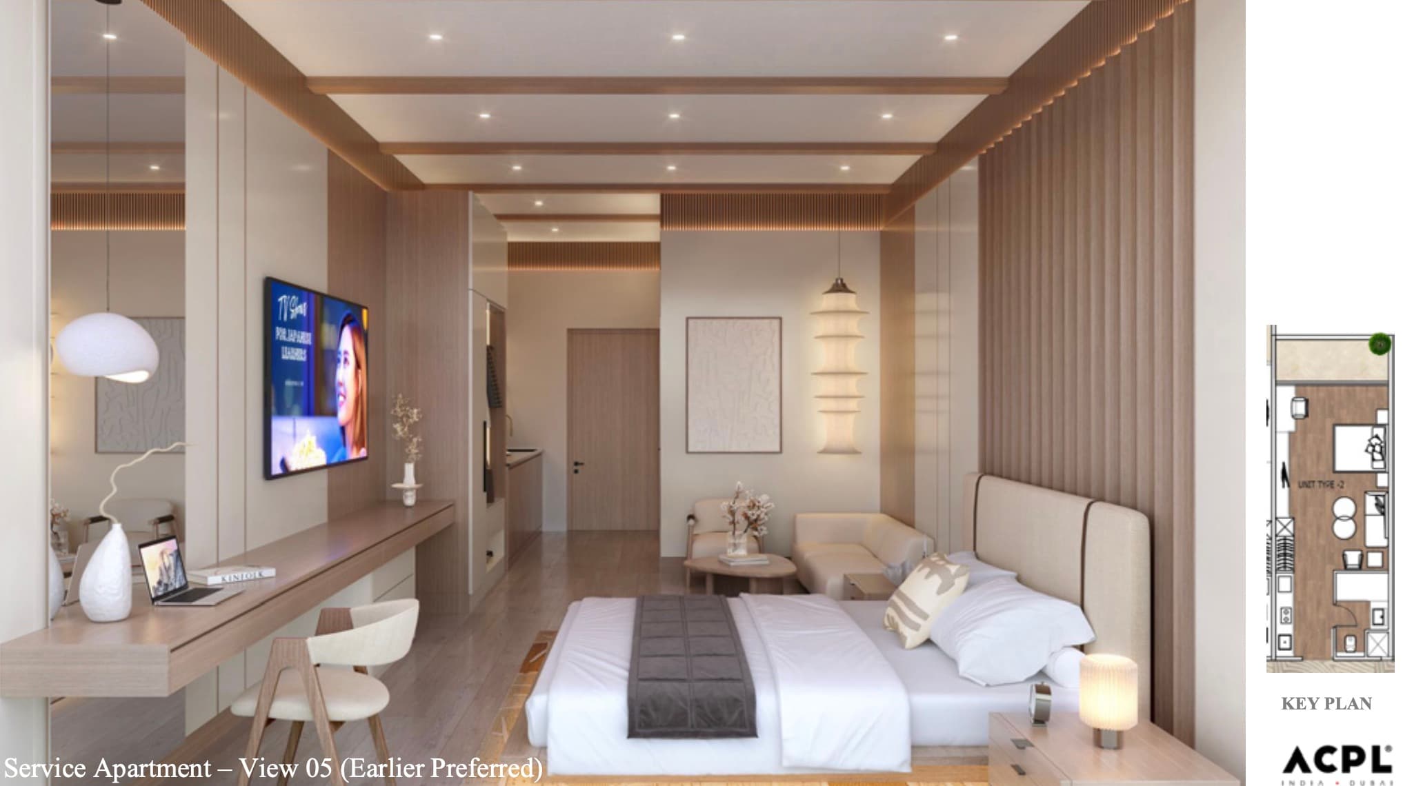 Gaur Bento Serviced Apartment Interior 2