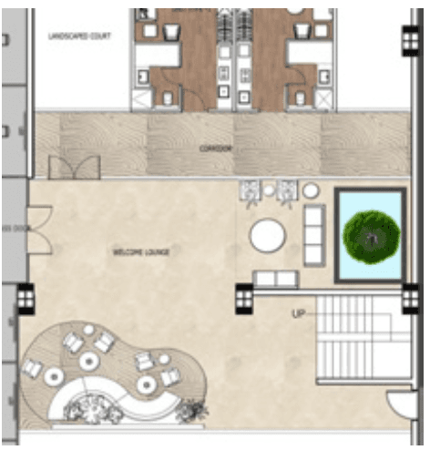 Gaur Bento Serviced Suites Floorplan Type B Yamuna Expressway